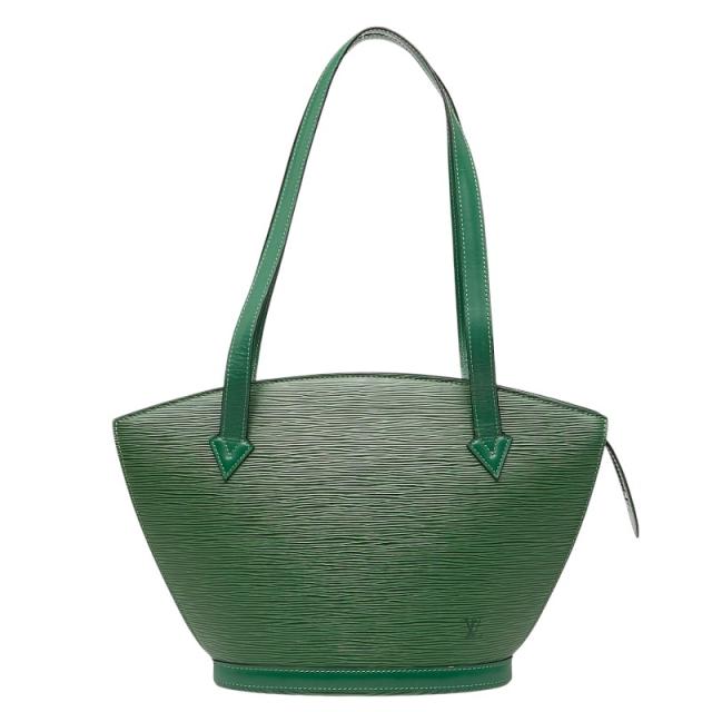 ルイ ヴィトン エピ サンジャック ハンドバッグ ショルダーバッグ M52274 ボルネオグリーン レザー レディース LOUIS VUITTON 【中古】