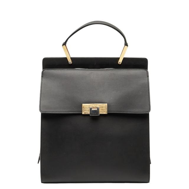 バレンシアガ リュック バックパック 370636 ブラック レザー レディース BALENCIAGA 【中古】