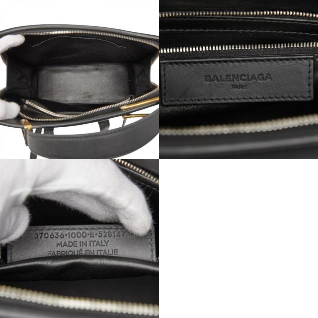 バレンシアガ リュック バックパック 370636 ブラック レザー レディース BALENCIAGA 【中古】