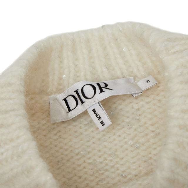 ディオール ニット サイズ:8 ホワイト ポリエステル アルパカ キッズ Dior 【中古】