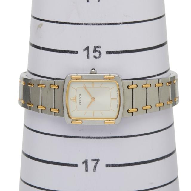 セイコー クレドール 腕時計 2F70-5600 クオーツ シルバー文字盤 ステンレススチール レディース SEIKO 【1-0237479】 セイコー クレドール 腕時計 2F70-5600 クオーツ シルバー文字盤