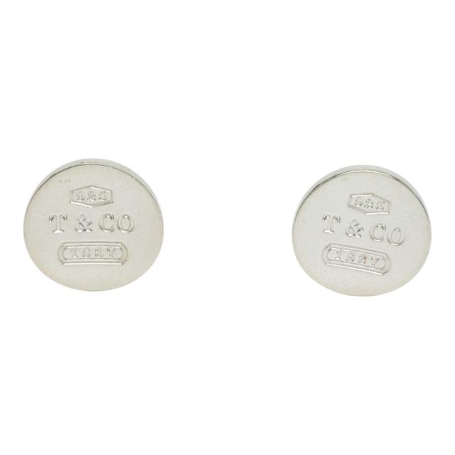 ティファニー T&CO 1837 オーバル カフス SV925 シルバー レディース TIFFANY&Co. 【中古】