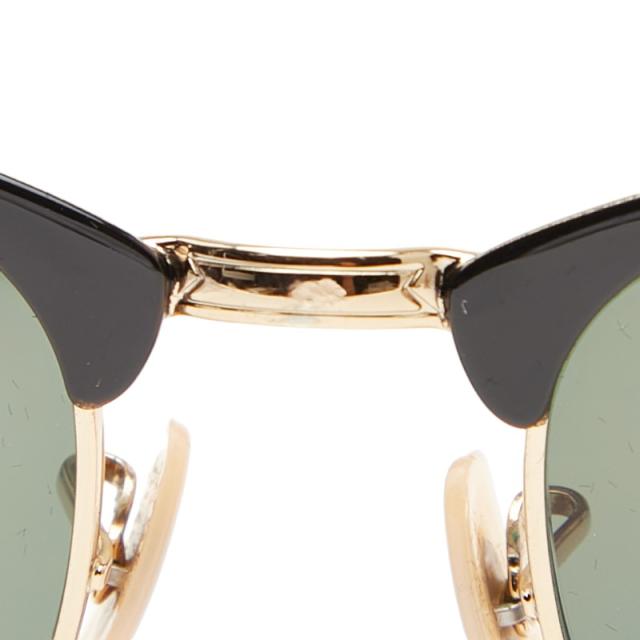 レイバン クラブマスター サングラス RB3716 ブラック ゴールド プラスチック メンズ Ray-Ban 【中古】_3