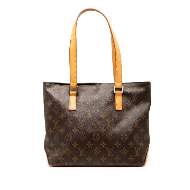 ルイ ヴィトン モノグラム カバピアノ ハンドバッグ トートバッグ M51148 ブラウン PVC レザー レディース LOUIS VUITTON 【中古】