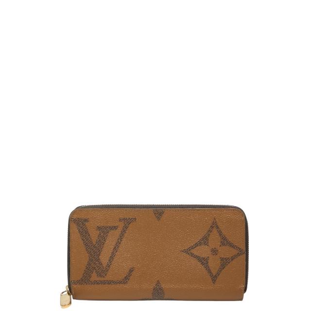 ルイ ヴィトン モノグラム ジャイアント リバース ジッピー ウォレット ラウンドファスナー 長財布 M69353 LOUIS VUITTON 【中古】