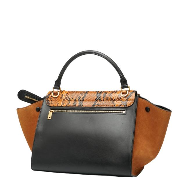 セリーヌ トラペーズ ミディアム ハンドバッグ ショルダーバッグ 2WAY