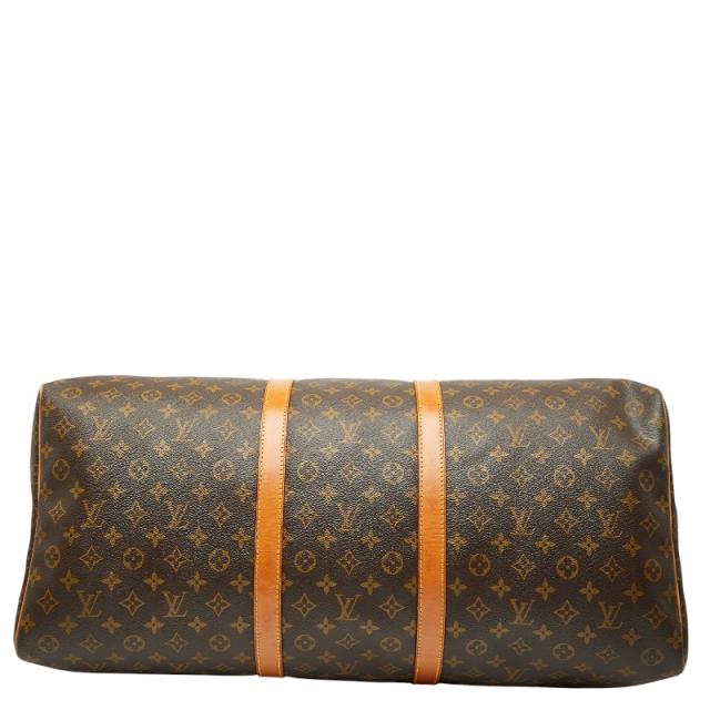 ルイ ヴィトン モノグラム キーポル60 ボストンバッグ トラベルバッグ M41422 ブラウン PVC レザー レディース LOUIS VUITTON 【中古】_2