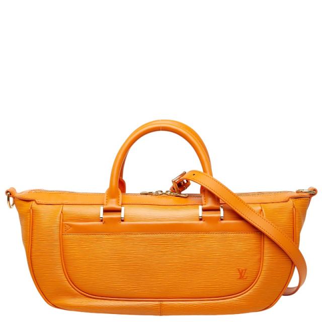 ルイ ヴィトン エピ  ダヌーラMM ハンドバッグ ショルダーバッグ 2WAY M5910H マンダリン オレンジ レザー LOUIS VUITTON 【中古】