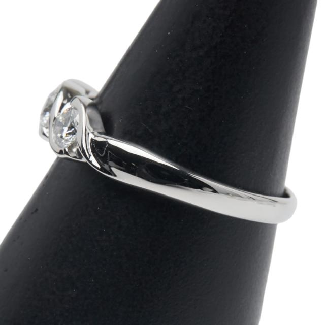 Pt900 プラチナ ダイヤ0.56ct リング 指輪 レディース 17号 中古_2
