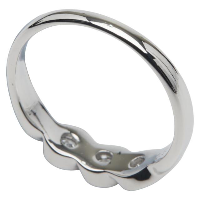 Pt900 プラチナ ダイヤ0.56ct リング 指輪 レディース 17号 中古_4