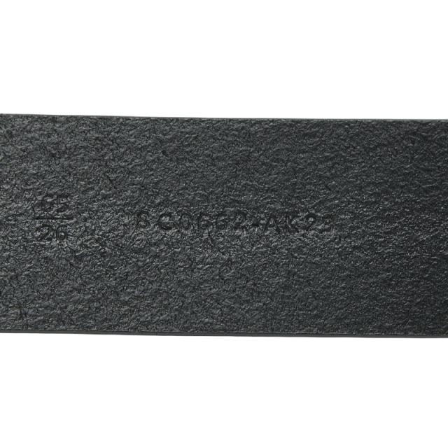 フェンディ FFロゴ ベルト 65/26 ブラック ゴールド レザー メッキ