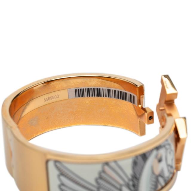 エルメス クリッククラックH PM ぺガス ポップ ブレスレット ゴールド