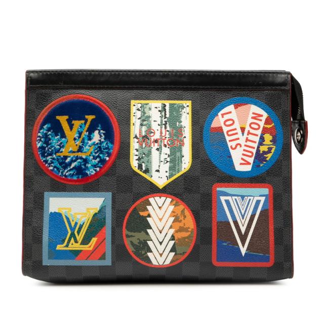 ルイヴィトン ダミエ・グラフィット ヴォワヤージュMM N60134 LOUIS VUITTON ルイヴィトン ダミエ グラフィット ポシェット