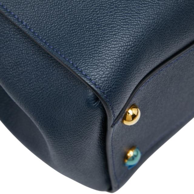バーバリー ハンドバッグ ショルダーバッグ 2WAY ネイビー レザー レディース BURBERRY 【中古】_5