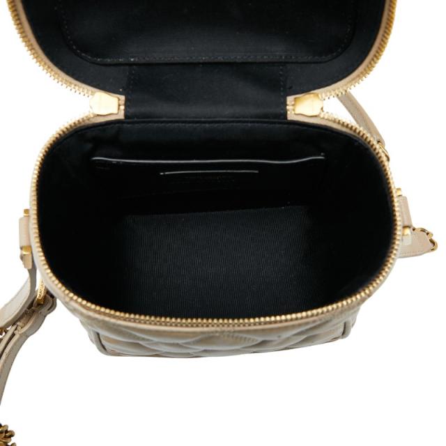 サンローラン 80’S バニティバッグ ショルダーバッグ ベージュ レザー レディース SAINT LAURENT 【中古】 サンローラン 80'S バニティバッグ ショルダーバッグ ベージュ レザー