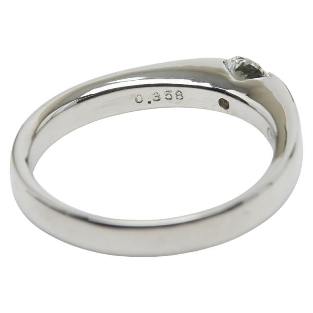 Pt900 プラチナ ダイヤ0.358ct リング 指輪 レディース 10号 中古_6