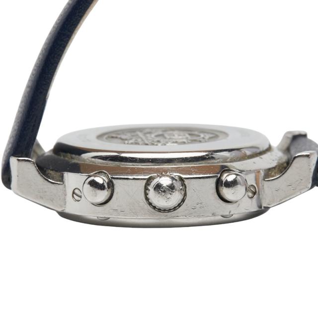 エルメス クリッパー ベルト社外品 腕時計 CL1.310 クオーツ ブルー文字盤 ステンレススチール レザー レディース HERMES 【中古】_4