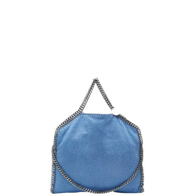 ステラマッカートニー ファラベラ チェーン ハンドバッグ ショルダーバッグ ブルー ポリエステル レディース Stella McCartney 【中古】