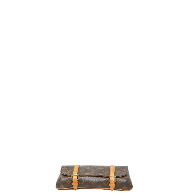 ルイ ヴィトン モノグラム ポシェット マレル ウエストバッグ ボディバッグ M51159 ブラウン PVC レザー LOUIS VUITTON 【中古】_2