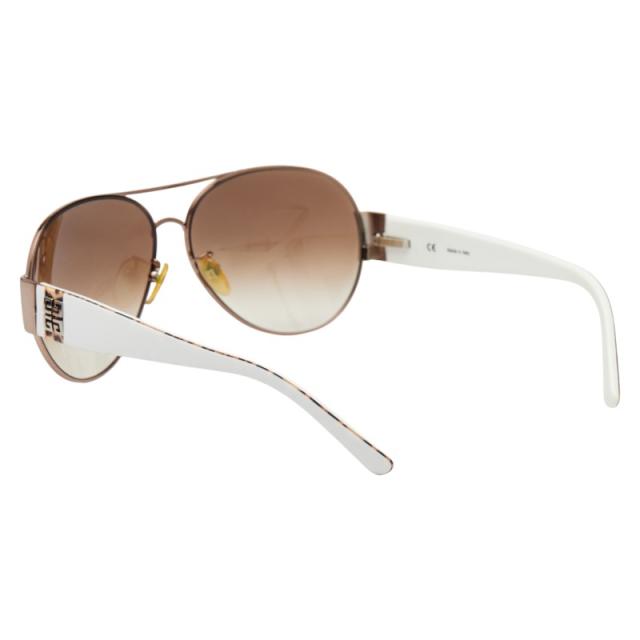 ジバンシー ロゴ サングラス SGV413 ブラウン ホワイト プラスチック レディース Givenchy 【中古】_1