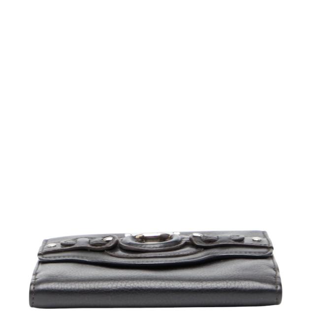 ・未使用　Salvatore Ferragamo レザー二つ折り財布　ガンチーニ FERRAGAMO（フェラガモ） Salvatore Ferragamo 財布 二つ折り財布