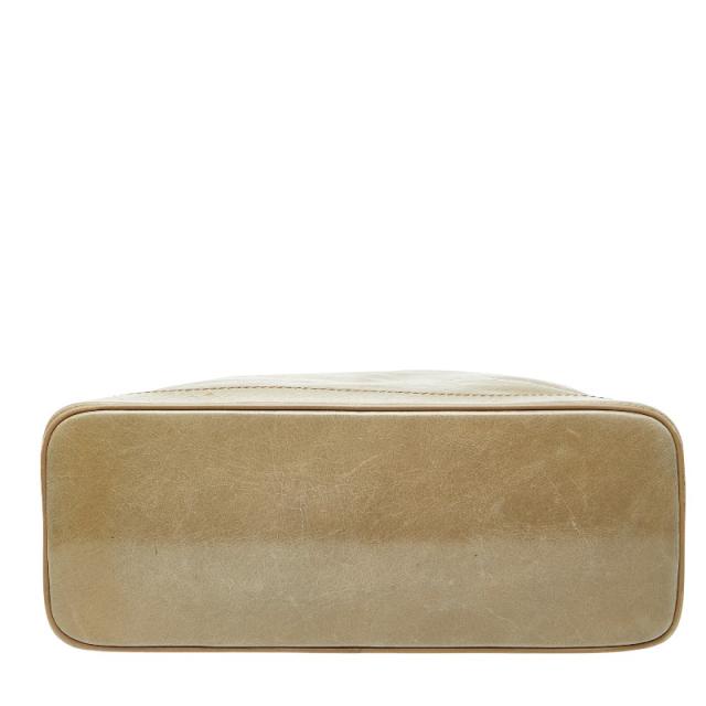 セリーヌ ハンドバッグ ベージュ パテントレザー レディース CELINE  