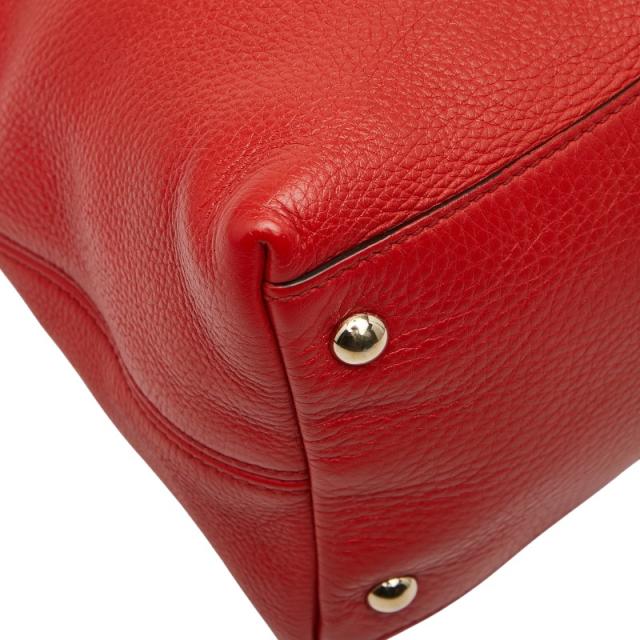 グッチ ソーホー ハンドバッグ ショルダーバッグ 2WAY 308362 レッド レザー レディース GUCCI 【中古】_3