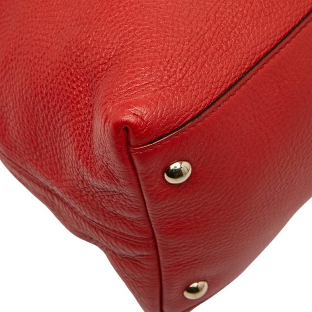 グッチ ソーホー ハンドバッグ ショルダーバッグ 2WAY 308362 レッド レザー レディース GUCCI 【中古】_5