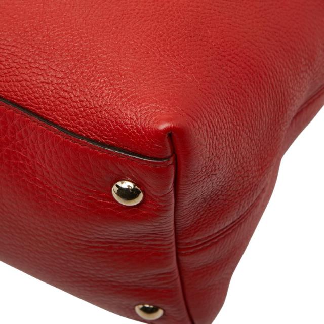 グッチ ソーホー ハンドバッグ ショルダーバッグ 2WAY 308362 レッド レザー レディース GUCCI 【中古】_6