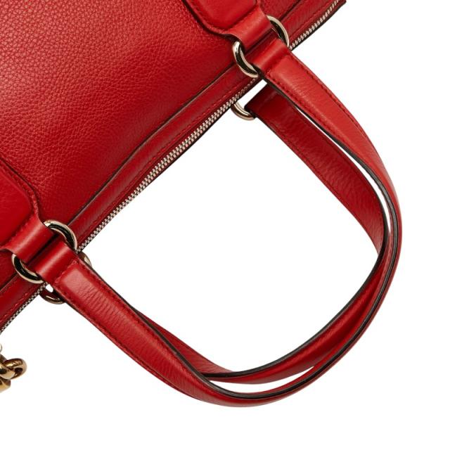 グッチ ソーホー ハンドバッグ ショルダーバッグ 2WAY 308362 レッド レザー レディース GUCCI 【中古】_7
