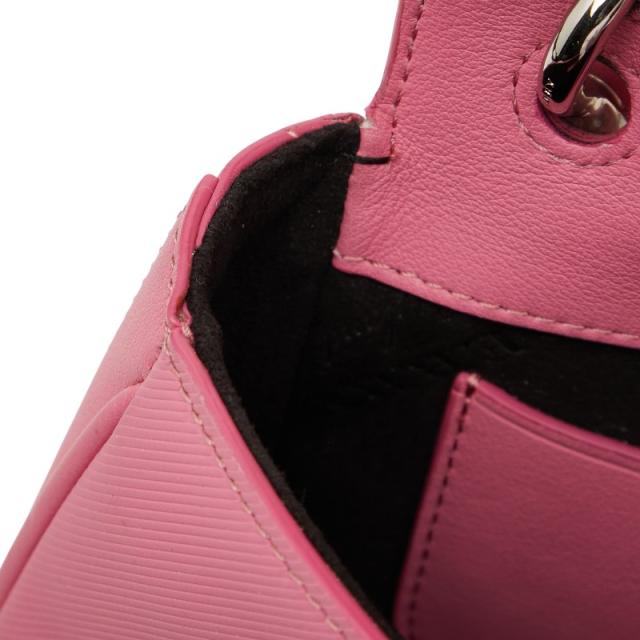 バーバリー DK88 ミニ ハンドバッグ ショルダーバッグ 2WAY ピンク レザー レディース BURBERRY 【中古】_7