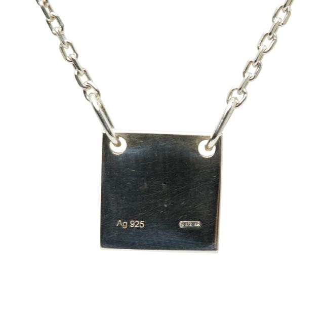 グッチ ミニスクエア ネックレス SV925 シルバー レディース GUCCI 【中古】_2