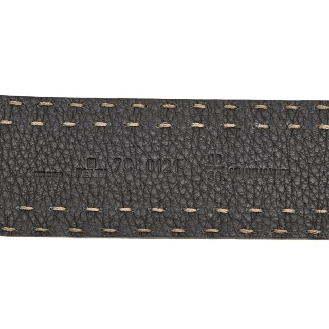 フェンディ セレリア ベルト サイズ:90/36 ブラック レザー レディース FENDI 【中古】