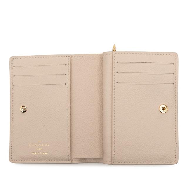 ルイ ヴィトン モノグラム アンプラント ポルト フォイユ クレア 二つ折り財布 M83481 サンライズアクワレル LOUIS VUITTON 【中古】_4