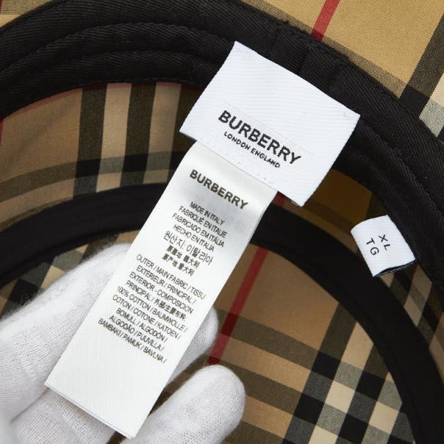 バーバリー 井戸釣瓶かぶり笠 大きさ：XL ベージュ 綿織物 メンズ BURBERRY 【中古】