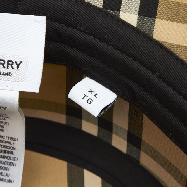 バーバリー 井戸釣瓶かぶり笠 大きさ：XL ベージュ 綿織物 メンズ BURBERRY 【中古】