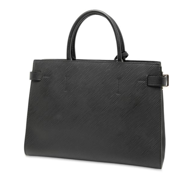 ルイ ヴィトン エピ ツイスト トート ハンドバッグ ショルダーバッグ 2WAY M54810 ノワール ブラック レザー LOUIS VUITTON 【中古】_1