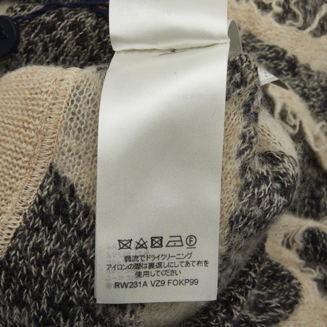 ルイ ヴィトン ニット バミューダパンツ サイズM グレー オフホワイト ウール リネン コットン アルパカ LOUIS VUITTON 【中古】_7