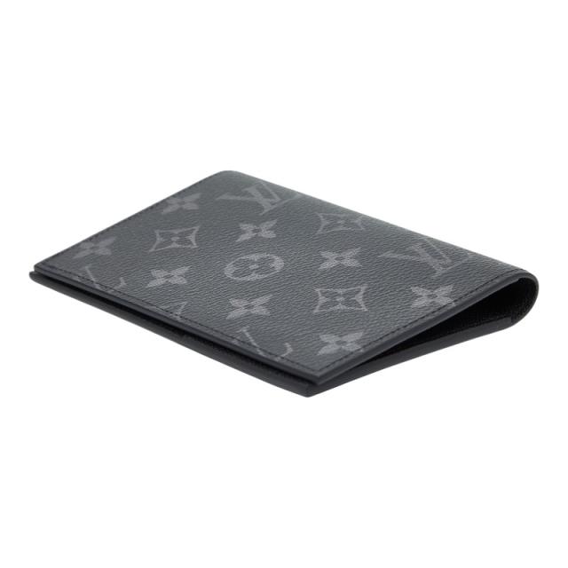 ルイ ヴィトン モノグラム エクリプス クーヴェルテュール パスポールNM パスポートケース M64501 ブラック PVC LOUIS VUITTON 【中古】_3