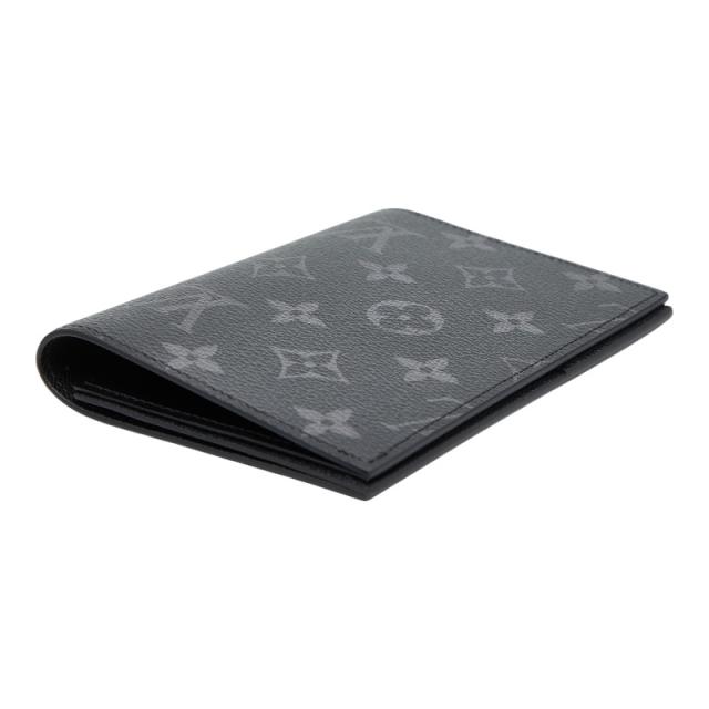 ルイ ヴィトン モノグラム エクリプス クーヴェルテュール パスポールNM パスポートケース M64501 ブラック PVC LOUIS VUITTON 【中古】_4
