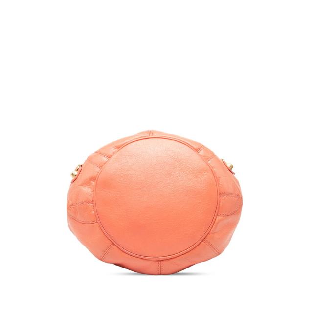 バレンシアガ ジャイアント ミニポンポン ハンドバッグ ショルダーバッグ 2WAY 285439 ピンク レザー レディース BALENCIAGA 【中古】_2