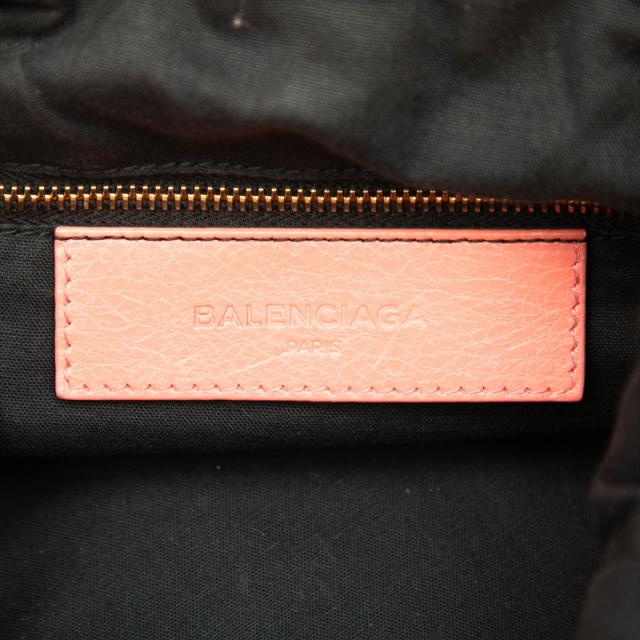 バレンシアガ ジャイアント ミニポンポン ハンドバッグ ショルダーバッグ 2WAY 285439 ピンク レザー レディース BALENCIAGA 【中古】_4