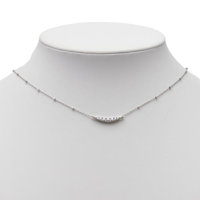 Pt900 プラチナ Pt850 プラチナ ダイヤ0.30ct ネックレス レディース 中古_5