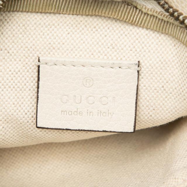 グッチ ロゴ シェリーライン ボディバッグ ウエストバッグ ショルダーバッグ 527792 ベージュ マルチカラー レザー GUCCI 【中古】