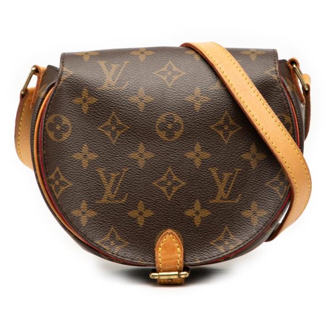 ルイ ヴィトン モノグラム タンブラン 斜め掛け ショルダーバック M51179 ブラウン PVC レザー レディース LOUIS VUITTON 【中古】