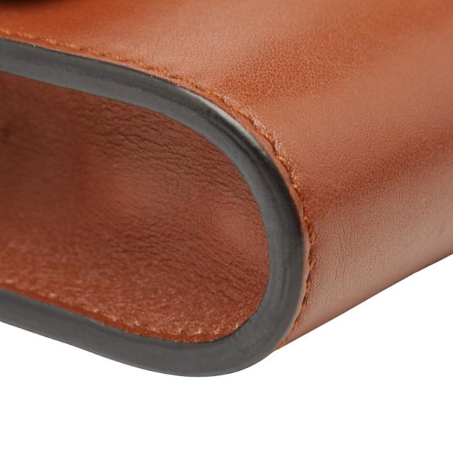 クロエ フェイ 斜め掛け ショルダーバッグ ブラウン レザー スウェット レディース Chloe 【中古】_4