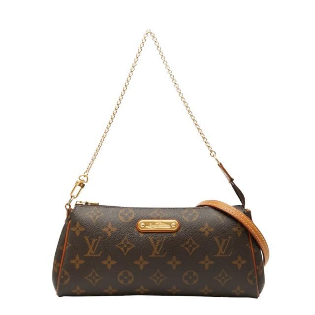 ルイ ヴィトン モノグラム エヴァ ハンドバッグ ショルダーバッグ 2WAY M95567 ブラウン PVC レザー レディース LOUIS VUITTON 【中古】