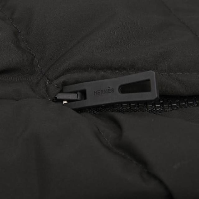 エルメス 23AW セリエ ダウンジャケット サイズ40 ブラック ポリエステル ダウン/フェザー レディース HERMES 【中古】_3
