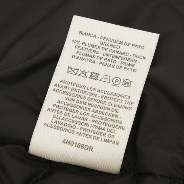 エルメス 23AW セリエ ダウンジャケット サイズ40 ブラック ポリエステル ダウン/フェザー レディース HERMES 【中古】_6
