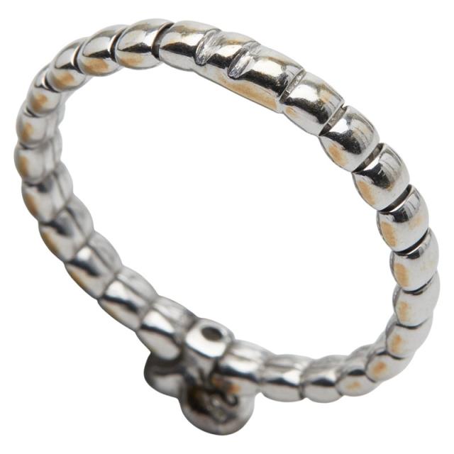 スタージュエリー K18WG ホワイトゴールド ダイヤ ハート モチーフ リング 指輪 レディース STAR JEWELRY 中古_4